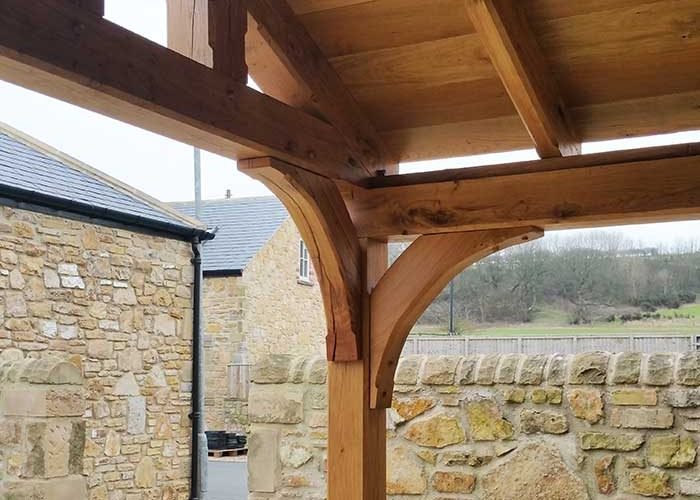 oak porches roof boards